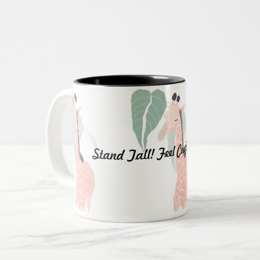 Feel Confident Tasse (Vorderseite Links)