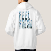FEEL FRESH Männer T-Shirt Hoodie (Rückseite)