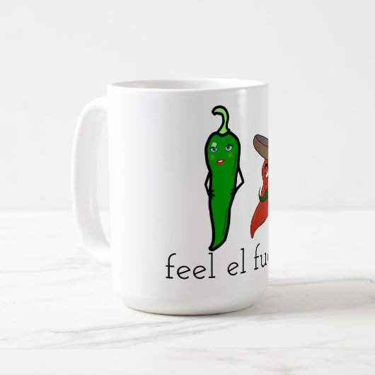 Feel Fuego Kaffeetasse (Vorderseite Links)