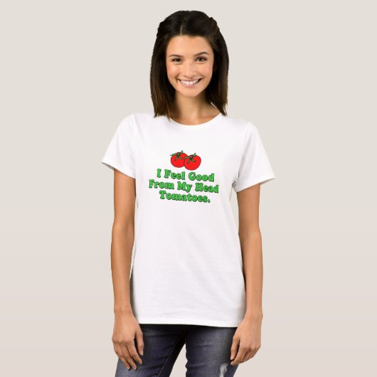 Feel Good Head Tomato T-Shirt (Vorne ganz)