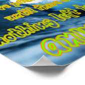 feel it but don let it consume you poster (Ecke)