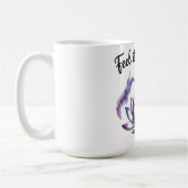 Feel It to Heal It Blooming Waterdrop Mug Kaffeetasse (Links)
