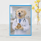 Feel Like Poop Get Well Card  POA-1 Karte (Gelbe Blume)
