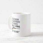 Feel Recoil Funny Junting Mug Kaffeetasse (Vorderseite Links)