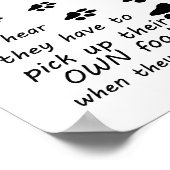 "Feel Sorry for people without Hogs - Poster (Ecke)