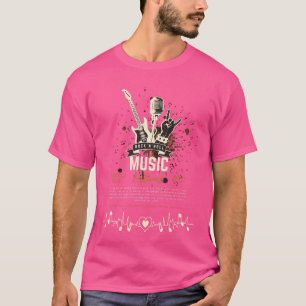 Feel the Beat - Music Lover Vibes T - Shirt