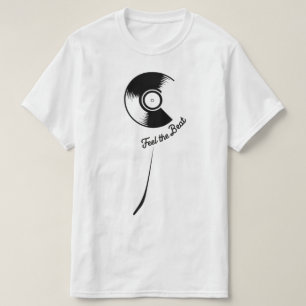 Feel the Beat - Vinyl Vibes T - Shirt