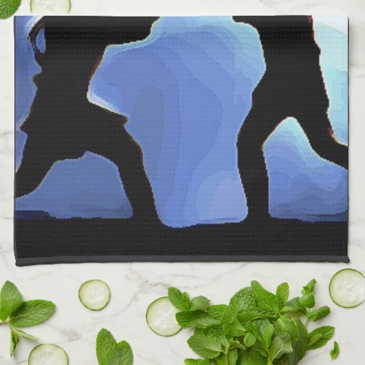 Feel the Force Geschirrtuch (Gefaltet)