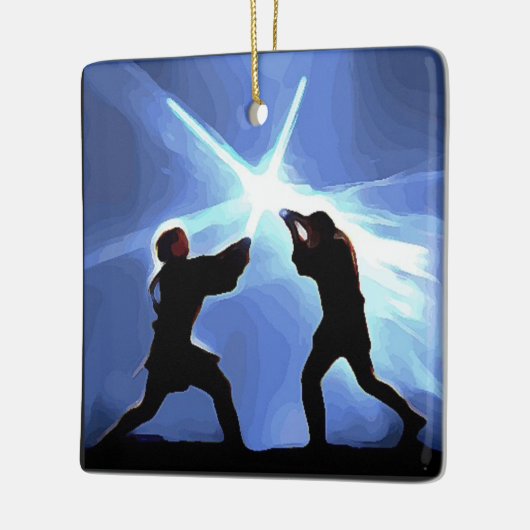 Feel the Force Keramikornament (Links)