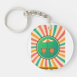 Feel the Holiday Vibes: Ein frisches und lustiges  Schlüsselanhänger