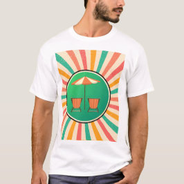 Feel the Holiday Vibes: Ein frisches und lustiges T-Shirt