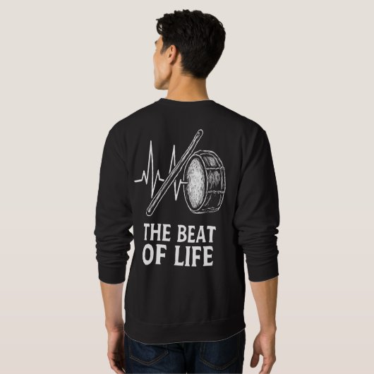 Feel the Music Sweatshirt (Schwarz voll)