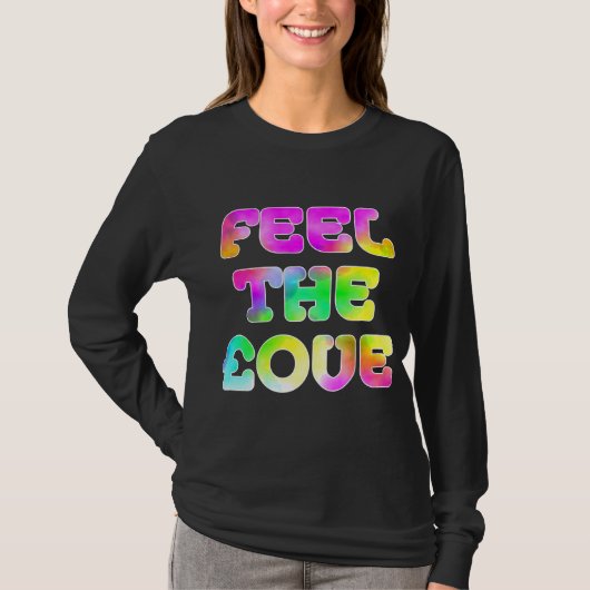 Feel The £ove - Psychedelic 02 T-Shirt (Vorderseite)