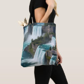 "Feel the Rush - Niagara Falls Tote Bag" Tasche (Von Nahem)