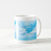 Feel the sky mug kaffeetasse (VorderseiteRechts)