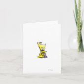 "Feel the Sun", leere Grußkarte Karte (Vorderseite)