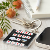 Feel What I Feel Schlüsselanhänger (Vorderseite rechts)