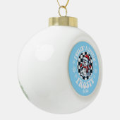 Feelin A Little Frosty Keramik Kugel-Ornament (Links)
