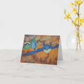 Feelin bekloppt - Schläger Karte (Gelbe Blume)