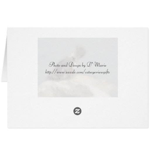 Feelin' Ducky - Duckling Get Well Card (Rückseite Horizontal)