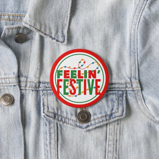 Feelin feierliche Urlaubssaison Button (Beispiel)