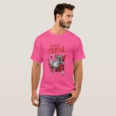 Feelin Feral Racoon T-Shirt (Vorne ganz)