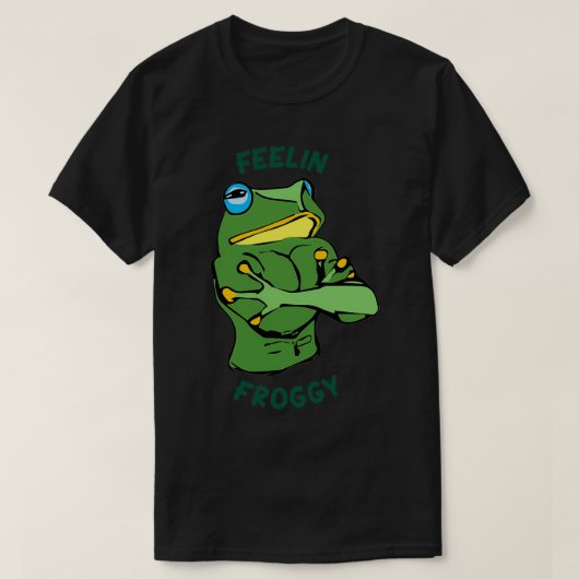 Feelin Froggy T-Shirt (Design vorne)
