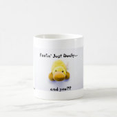 Feelin gerade Ducky Kaffeetasse (Mittel)