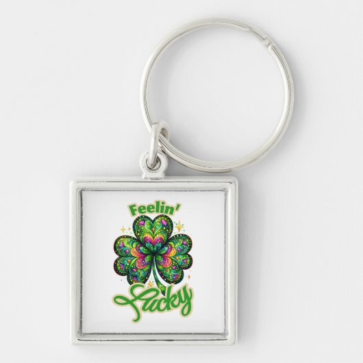 Feelin' Glück Schlüsselanhänger (Vorne)