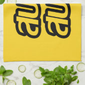 Feelin "Good"-Hersteller Sabai Sabai in thailändis Geschirrtuch (Gefaltet)