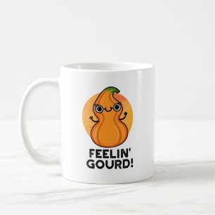 Feelin Gourd Funny Veggie Pun Kaffeetasse