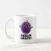Feelin Grape Funny Frucht Pub Kaffeetasse (Links)