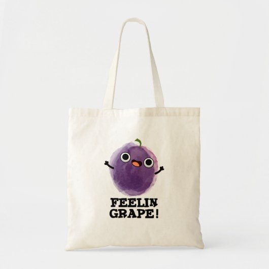 Feelin Grape Funny Frucht Pub Tragetasche (Vorne)