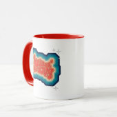 Feelin' Groovy - 70er styl Tasse (Vorderseite Links)