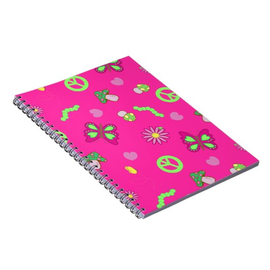 Feelin' Groovy Notizblock (Rechte Seite)