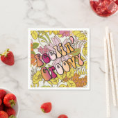 Feelin' Groovy Serviette (Beispiel)