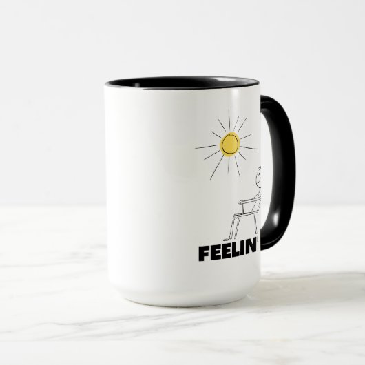 Feelin' It Vacation Beach Tasse (VorderseiteRechts)