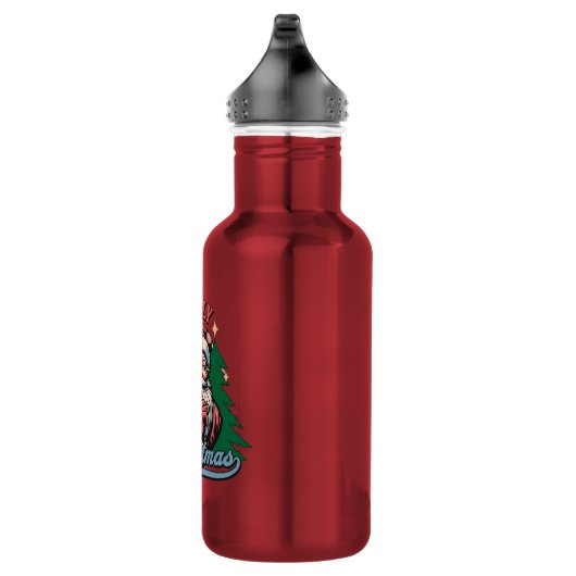 Feelin’ Jolly Christmas Sant Edelstahlflasche (Rechts)