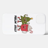 Feelin Jolly Christmas Tree Kaffee Lover Winter Case-Mate iPhone Hülle (Rückseite (Horizontal))
