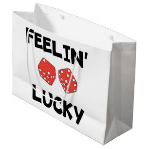 "FEELIN' LUCKY DICE GROßE GESCHENKTÜTE