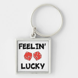 "FEELIN' LUCKY DICE SCHLÜSSELANHÄNGER