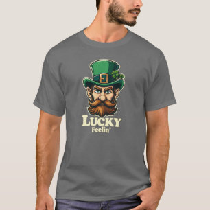 Feelin' Lucky Leprechaun St. Patrick's Day T-Shirt