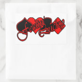 Feelin' Lucky Rechteckiger Aufkleber (Tasche)