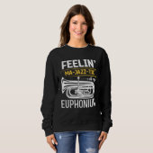 Feelin MA JAZZ TIC with my Euphonium Sweatshirt (Vorne ganz)