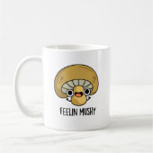 Feelin Mushy Funny Mushroom Pub Kaffeetasse (Links)
