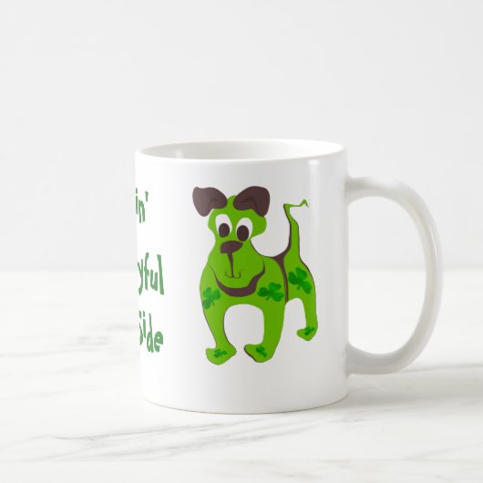 Feelin' My Playful Irish Side - Tasse (Rechts)