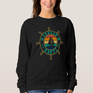Feelin Nauti Sailors Sailing Boat Nautical Captain Sweatshirt
