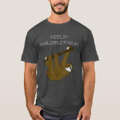Feelin' Philosophien, Schlampe + Philosophie Pun T-Shirt (Vorderseite)