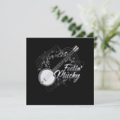 Feelin Plucky Banjo Bluegrass Country Music Gift Einladung (Stehend Vorderseite)