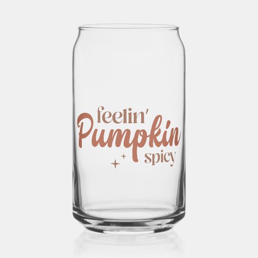 Feelin' Pumpkin Spicy Dosenglas (Vorderseite)